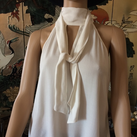 Zara Basic Ivory Top, Size XS - Picture 7 of 7